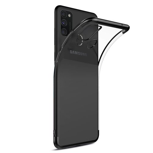 Microsonic Samsung Galaxy M30s Kılıf Skyfall Transparent Clear Siyah