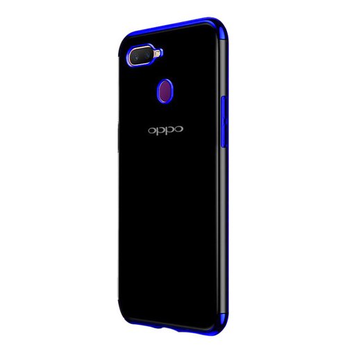 Microsonic Oppo F9 / F9 Pro Kılıf Skyfall Transparent Clear Mavi