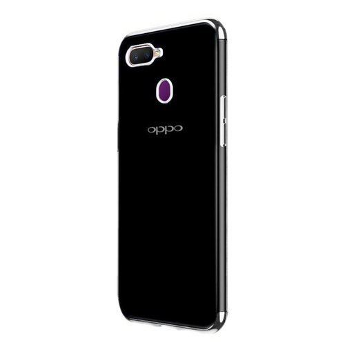 Microsonic Oppo F9 / F9 Pro Kılıf Skyfall Transparent Clear Gümüş