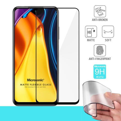 Microsonic Xiaomi Redmi Note 11 SE Seramik Matte Flexible Ekran Koruyucu Siyah