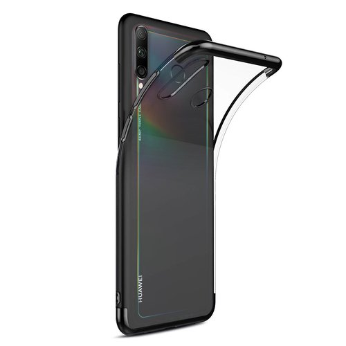 Microsonic Huawei Y7P Kılıf Skyfall Transparent Clear Siyah