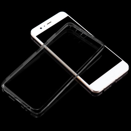 Microsonic Huawei P10 Plus Kılıf Transparent Soft Siyah