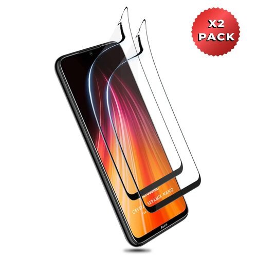 Microsonic Xiaomi Redmi Note 8 Crystal Seramik Nano Ekran Koruyucu Siyah (2 Adet)