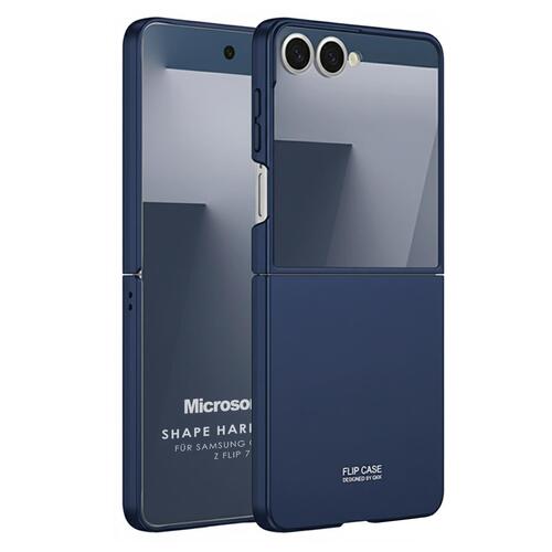 Microsonic Samsung Galaxy Z Flip 7 Kılıf Shape Hard Cover Lacivert