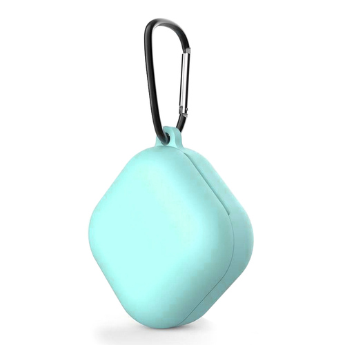Microsonic Samsung Galaxy Buds Core Kılıf Askılı Mat Silikon Turkuaz