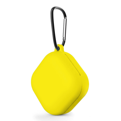 Microsonic Samsung Galaxy Buds Core Kılıf Askılı Mat Silikon Sarı