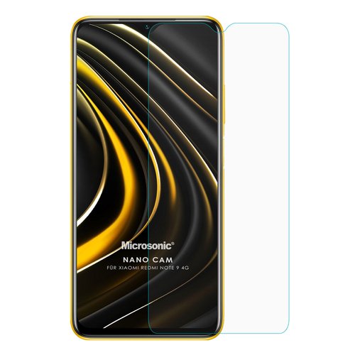 Microsonic Xiaomi Redmi Note 9 4G Nano Glass Cam Ekran Koruyucu