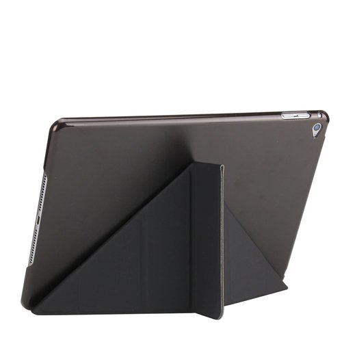 Microsonic Apple iPad Mini 4 (A1538-A1550) Folding Origami Design Kılıf Siyah