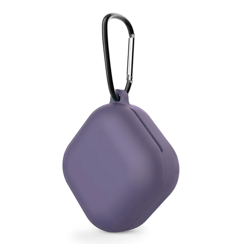 Microsonic Samsung Galaxy Buds Core Kılıf Askılı Mat Silikon Lavanta Grisi