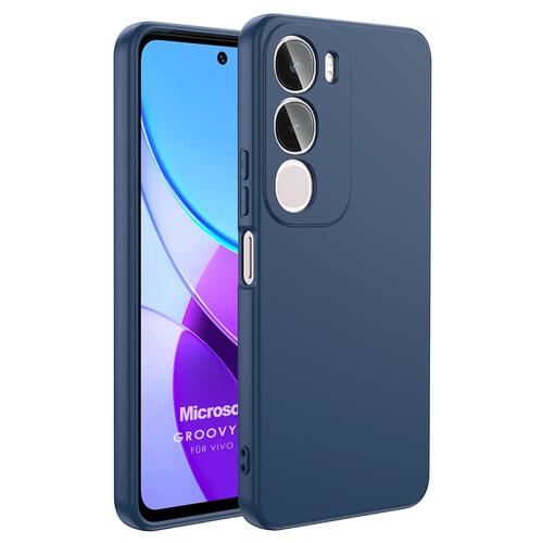 Microsonic Vivo Y19s Kılıf Groovy Soft Lacivert