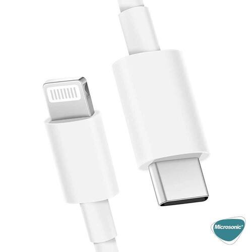 Microsonic Apple iPhone 13 Pro Max Lightning To Type-C 2 in 1 Şarj Seti