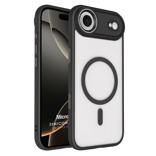 Microsonic Apple iPhone 17 Air Kılıf Zenicon MagSafe Siyah