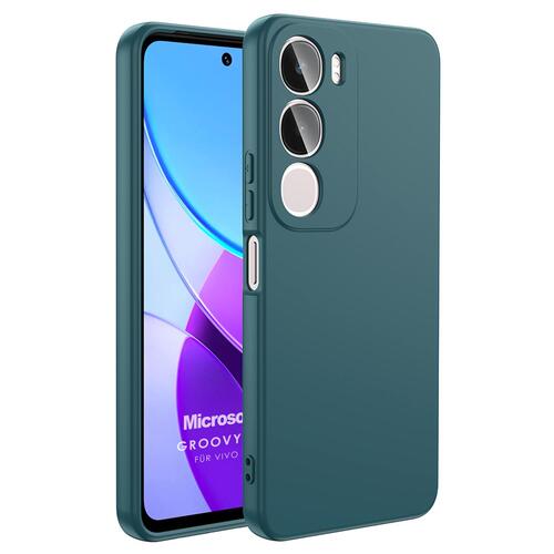 Microsonic Vivo Y19s Kılıf Groovy Soft Koyu Yeşil