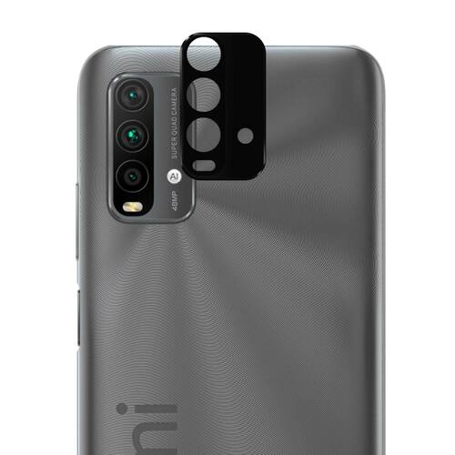 Microsonic Xiaomi Redmi Note 9 4G Kamera Lens Koruma Camı V2 Siyah