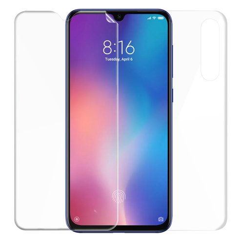 Microsonic Xiaomi Mi 9 SE Ön + Arka Kavisler Dahil Tam Ekran Kaplayıcı Film