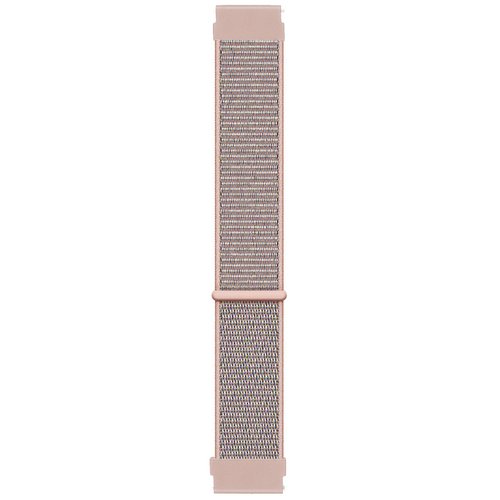 Microsonic Huawei Watch GT2 42mm Hasırlı Kordon Woven Sport Loop Rose Gold