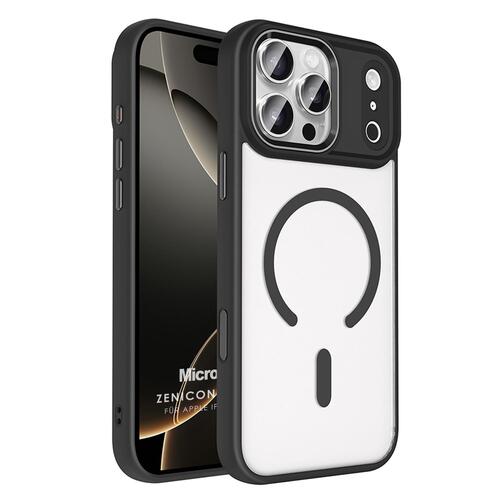 Microsonic Apple iPhone 17 Pro Max Kılıf Zenicon MagSafe Siyah