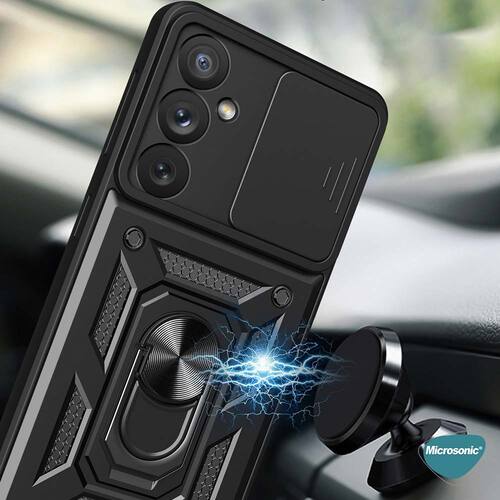 Microsonic TECNO Pova 5 Pro Kılıf Impact Resistant Siyah