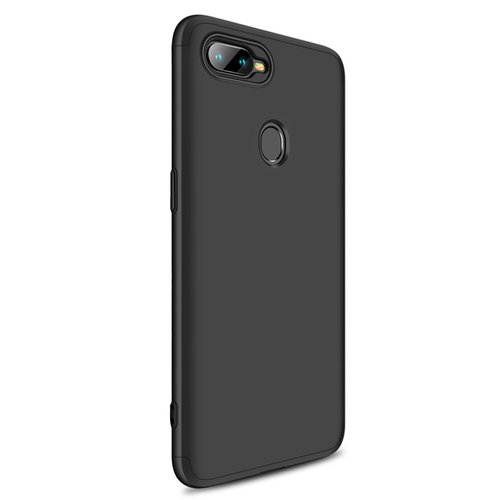 Microsonic Oppo F9 / F9 Pro Kılıf Double Dip 360 Protective Siyah