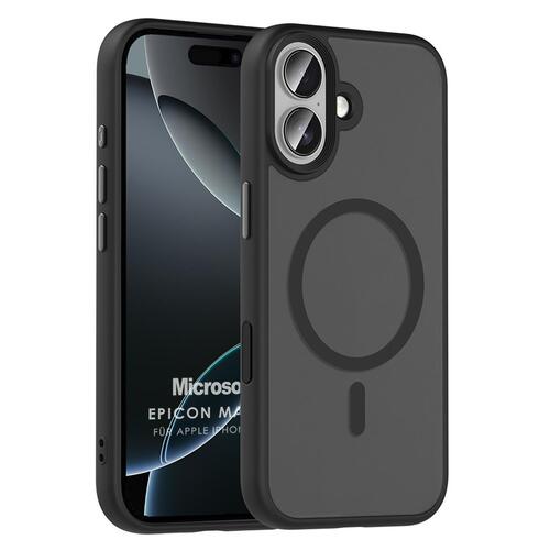 Microsonic Apple iPhone 17 Kılıf Epicon MagSafe Siyah