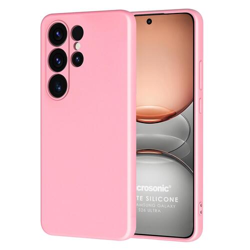Microsonic Samsung Galaxy S26 Ultra Kılıf Groovy Soft Pembe