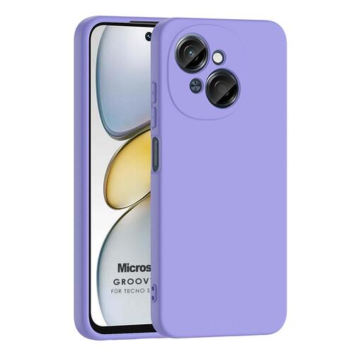 Microsonic TECNO Spark Go 1 Kılıf Groovy Soft Lila