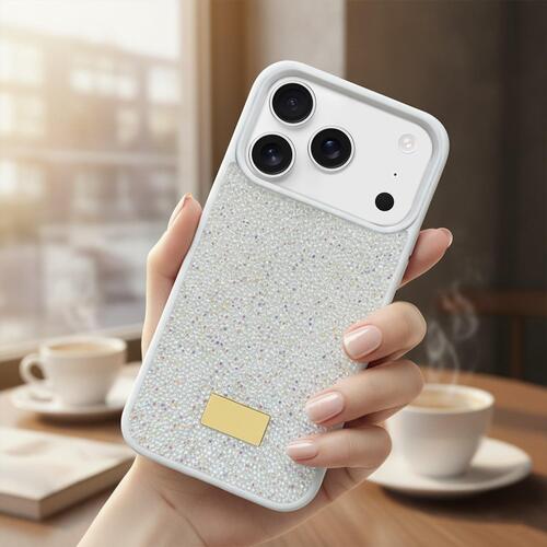 Microsonic Apple iPhone 17 Pro Max Kılıf Cosmic Shine Beyaz