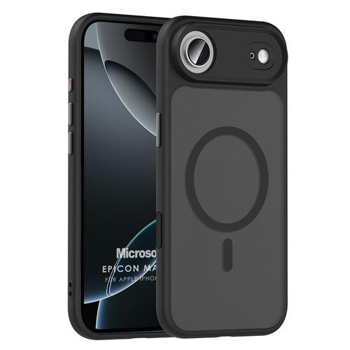 Microsonic Apple iPhone 17 Air Kılıf Epicon MagSafe Siyah