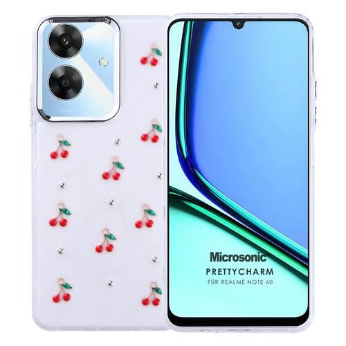 Microsonic Realme Note 60 Kılıf PrettyCharm Cherry