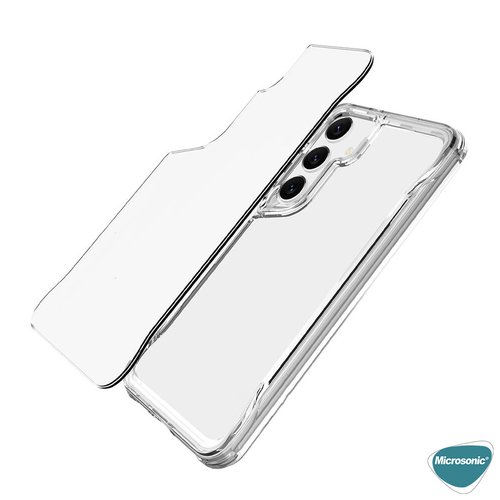 Microsonic Samsung Galaxy S24 Kılıf Trex Bumper Şeffaf