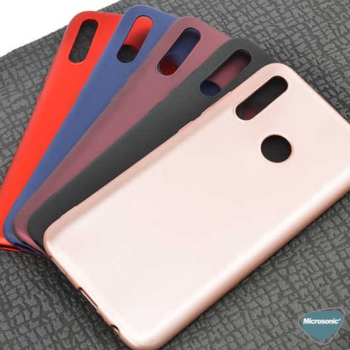 Microsonic Matte Silicone General Mobile GM 20 Pro Kılıf Siyah