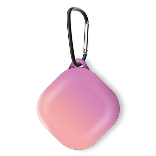 Microsonic Samsung Galaxy Buds Core Kılıf Degrade Rubber Lila Pembe