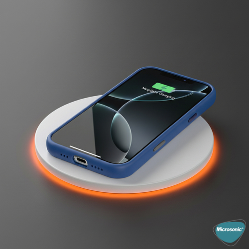 Microsonic Apple iPhone 17 Pro Kılıf Epicon MagSafe Turuncu