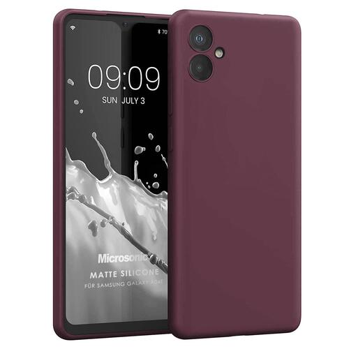 Microsonic Matte Silicone Samsung Galaxy A06 Kılıf Mor