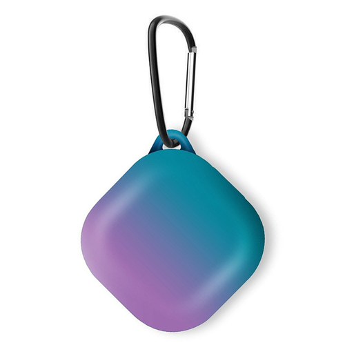 Microsonic Samsung Galaxy Buds Core Kılıf Degrade Rubber Mavi Mor