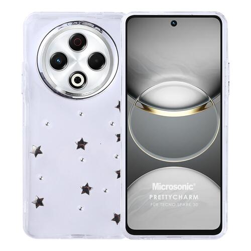 Microsonic TECNO Spark 30 4G Kılıf PrettyCharm Star