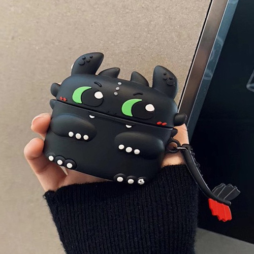 Microsonic Xiaomi Redmi Buds 8 Lite Kılıf Cartoon Figürlü Silikon Crtn-Fgr-Tthlss