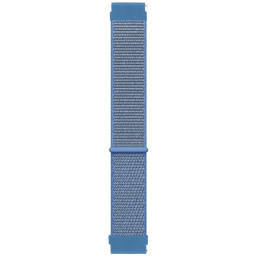 Microsonic Samsung Galaxy Watch FE Hasırlı Kordon Woven Sport Loop Mavi