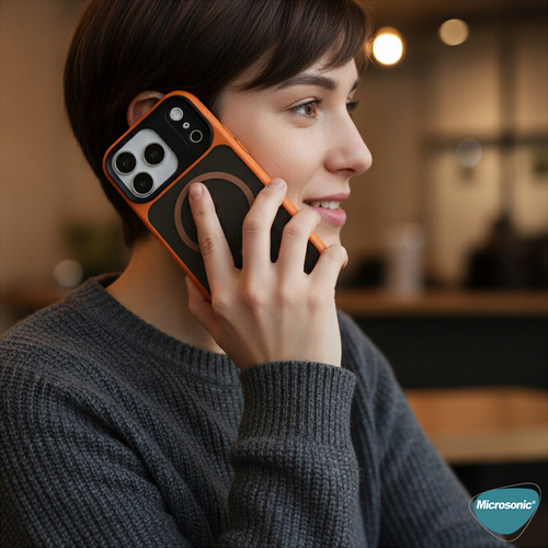 Microsonic Apple iPhone 17 Pro Max Kılıf Epicon MagSafe Gri