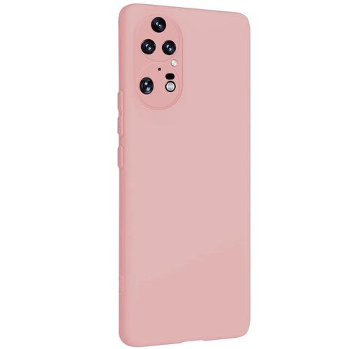 Microsonic Matte Silicone Huawei P50 Pro Kılıf Rose Gold