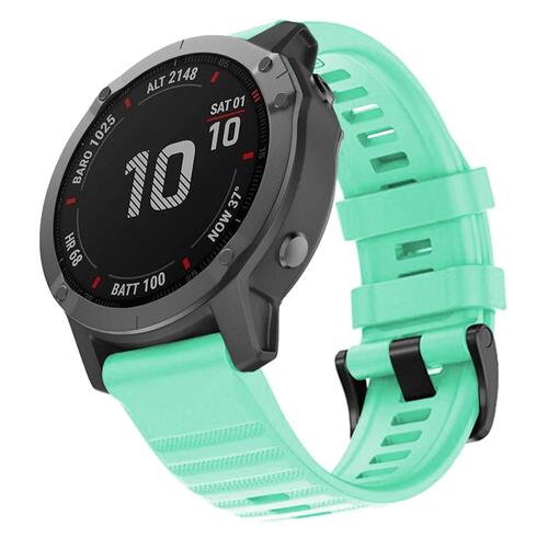 Microsonic Garmin Fenix 7X Kordon Quick Fit Strap Band Mint