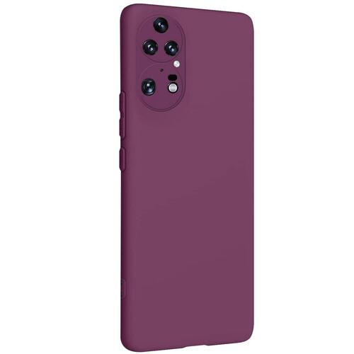 Microsonic Matte Silicone Huawei P50 Pro Kılıf Mor