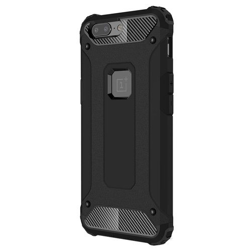 Microsonic OnePlus 5 Kılıf Rugged Armor Siyah