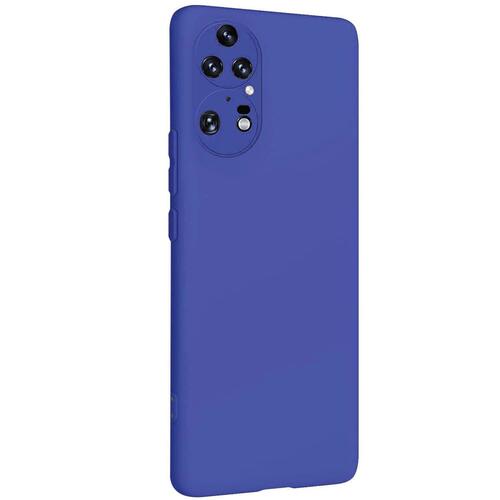 Microsonic Matte Silicone Huawei P50 Pro Kılıf Lacivert