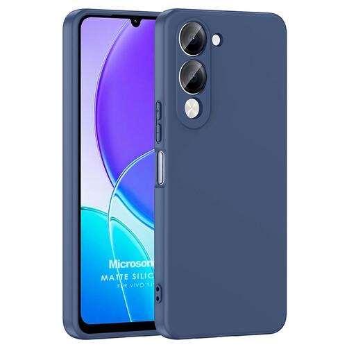 Microsonic Vivo Y19 Kılıf Groovy Soft Lacivert