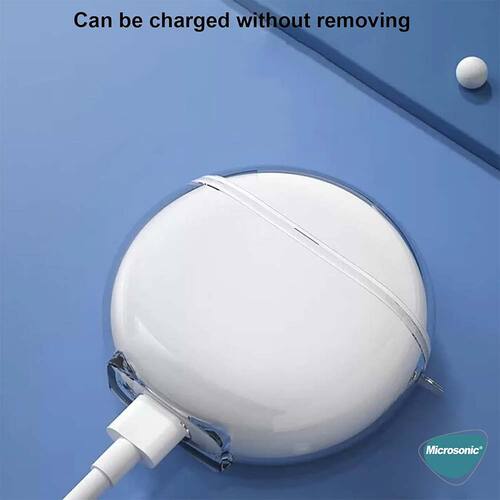 Microsonic Huawei FreeBuds 7i Kılıf Transparent Clear Soft Şeffaf