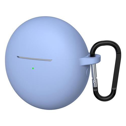 Microsonic Huawei FreeBuds 7i Mat Silikon Kılıf Mavi