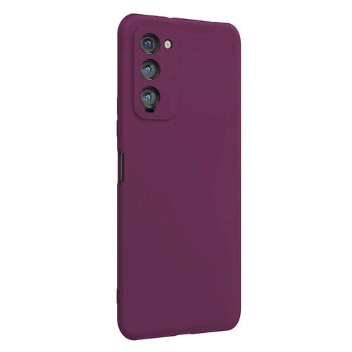 Microsonic Matte Silicone TECNO Camon 18P Kılıf Mor