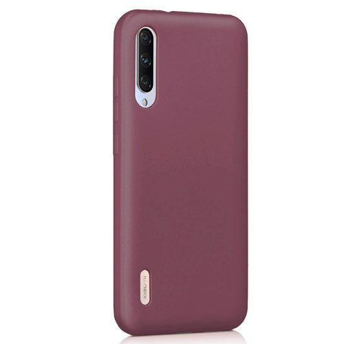 Microsonic Matte Silicone Xiaomi Mi A3 Kılıf Mor