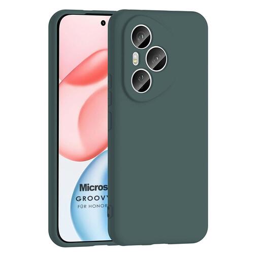 Microsonic Honor 400 Pro Kılıf Groovy Soft Koyu Yeşil